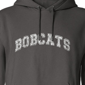 Bobcats Hoodie, Retro Varsity Arch Mascot Pullover for School Spirit and Game Day