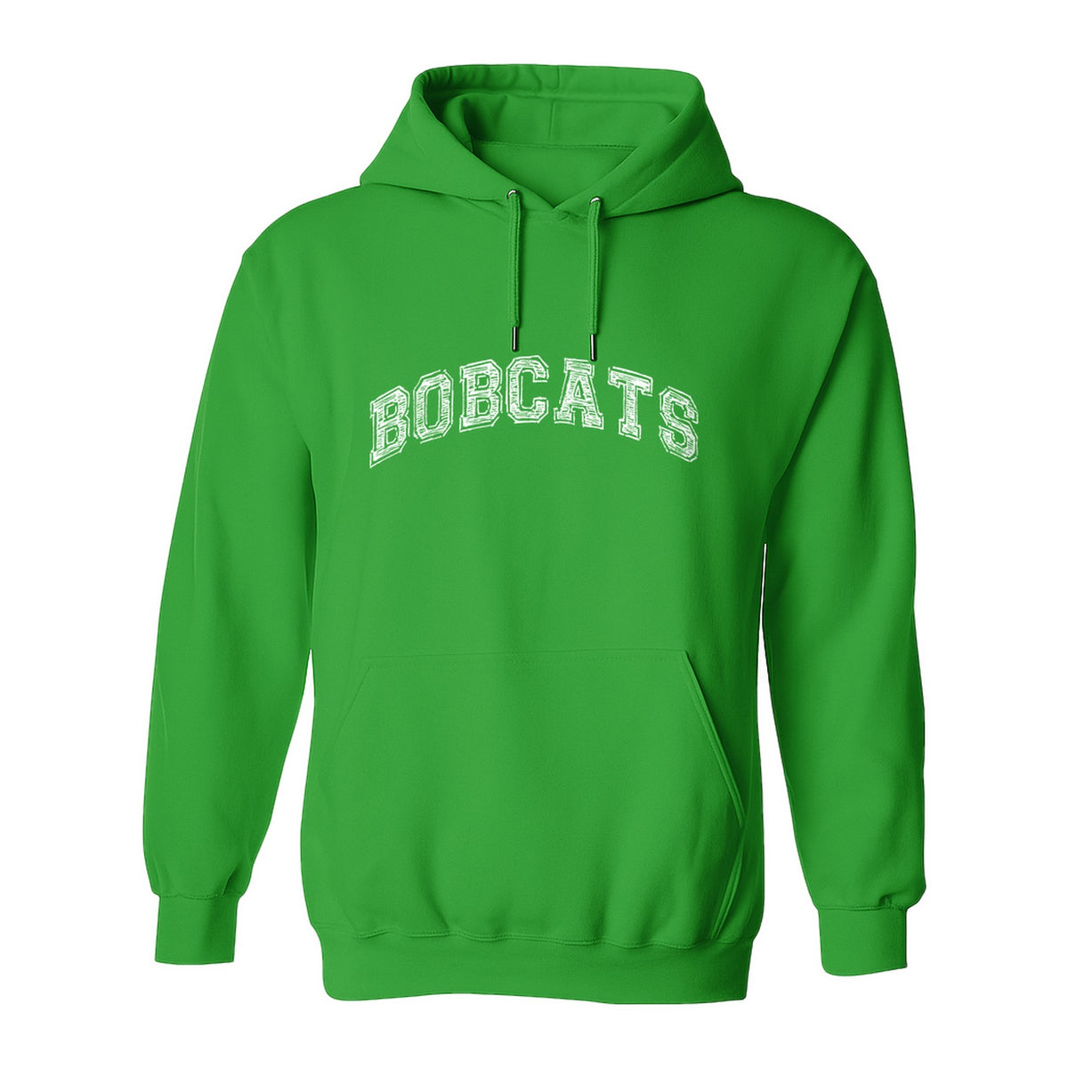 Bobcats Hoodie, Retro Varsity Arch Mascot Pullover for School Spirit and Game Day