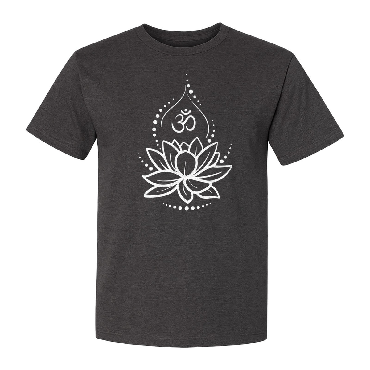 Lotus Flower Yoga T-Shirt, Spiritual Meditation Graphic for Mindful Practice, Instructors and Retreats