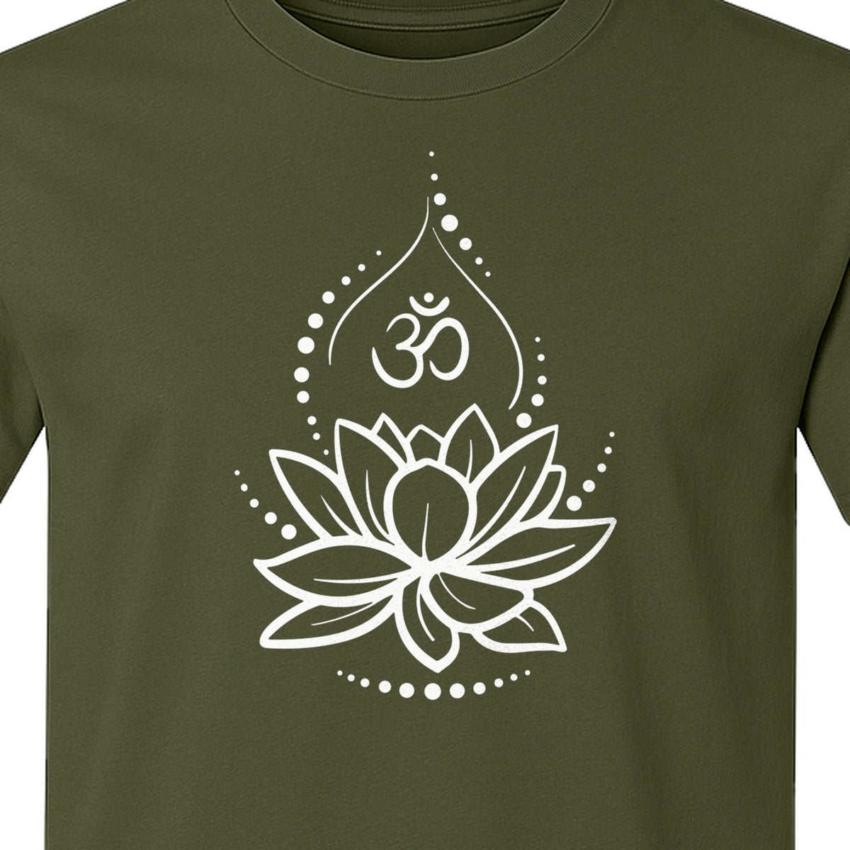 Lotus Flower Yoga T-Shirt, Spiritual Meditation Graphic for Mindful Practice, Instructors and Retreats