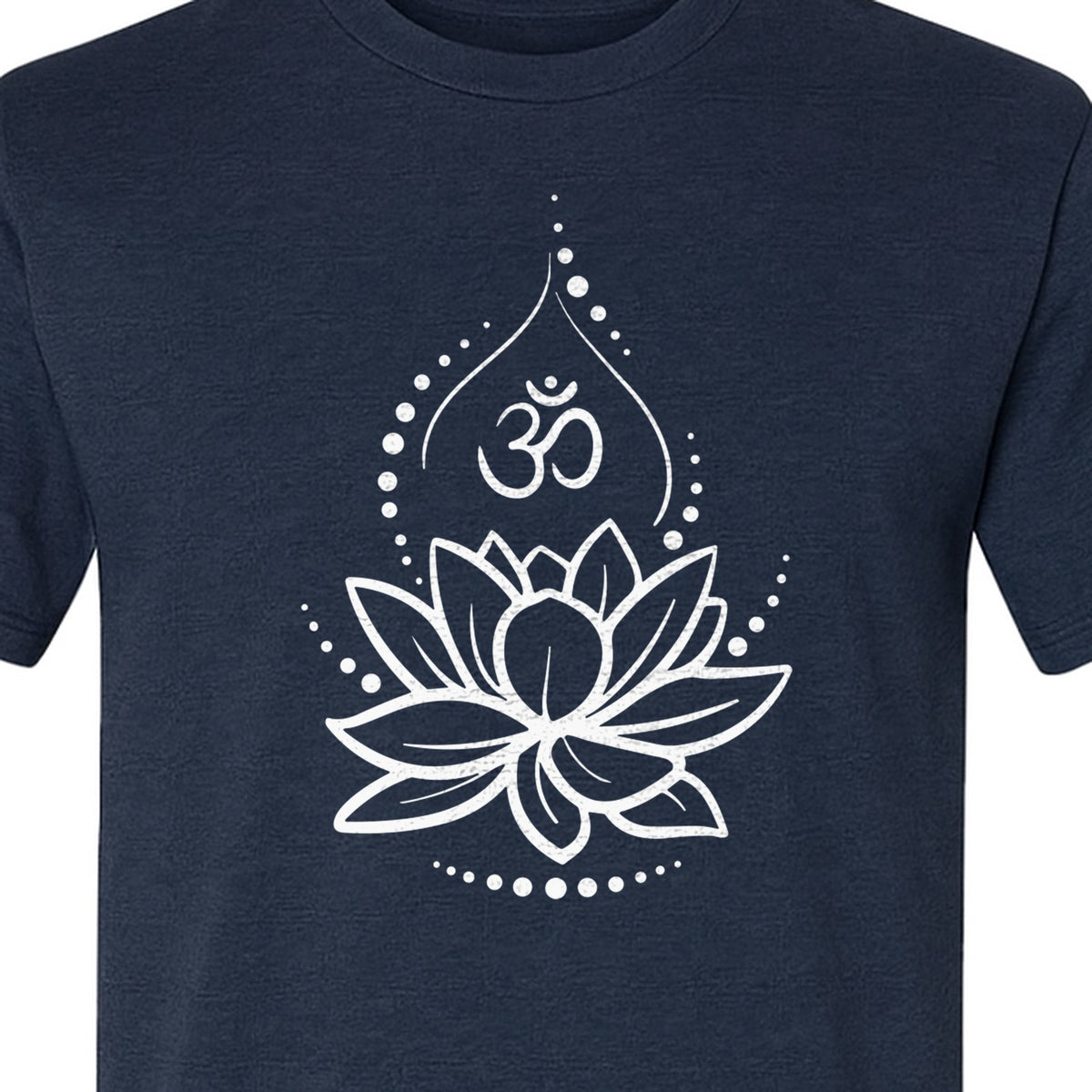 Lotus Flower Yoga T-Shirt, Spiritual Meditation Graphic for Mindful Practice, Instructors and Retreats