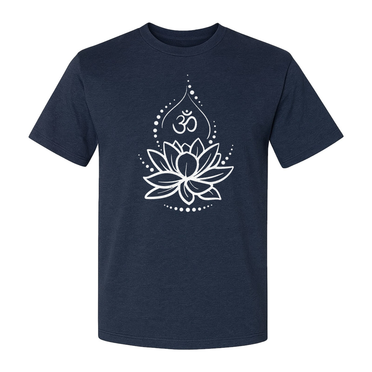 Lotus Flower Yoga T-Shirt, Spiritual Meditation Graphic for Mindful Practice, Instructors and Retreats