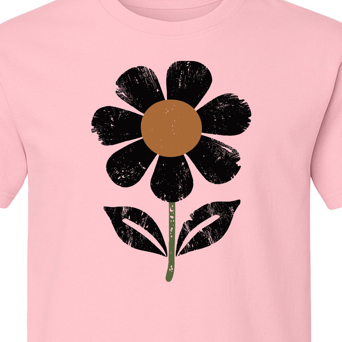 Flower T-Shirt, Distressed White Daisy Botanical Graphic Tee for Plant Lovers and Garden Gifts