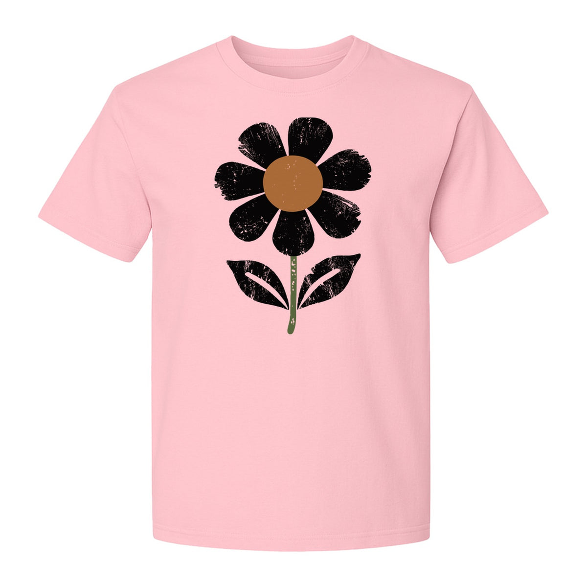 Flower T-Shirt, Distressed White Daisy Botanical Graphic Tee for Plant Lovers and Garden Gifts