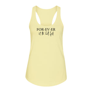 Baseball Mom Women's Racerback Tank Top, Forever at the Ball Field Game Day Design