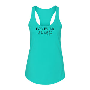 Baseball Mom Women's Racerback Tank Top, Forever at the Ball Field Game Day Design