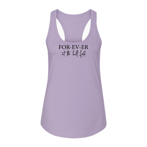Baseball Mom Women's Racerback Tank Top, Forever at the Ball Field Game Day Design