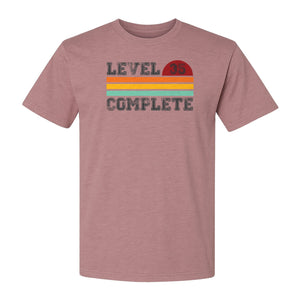 35th Anniversary T-Shirt, Level 35 Complete Retro Couples Design for Husband and Wife