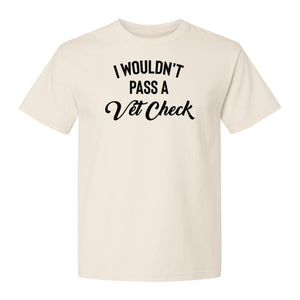 Horse T-Shirt, I Wouldn't Pass A Vet Check Funny Equestrian Design for Riders