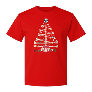 Radiology Christmas T-Shirt, Skeleton Bone Tree X-Ray Tech Holiday Design