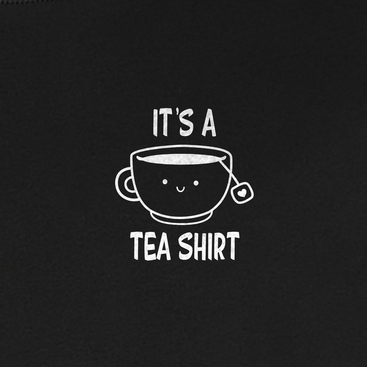 Teacup Pocket T-Shirt, Funny Pun Graphic for Herbal Tea Fans and Drink Lovers