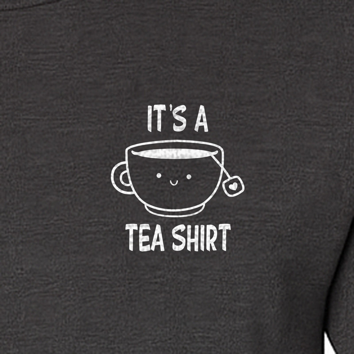 Teacup Pocket T-Shirt, Funny Pun Graphic for Herbal Tea Fans and Drink Lovers