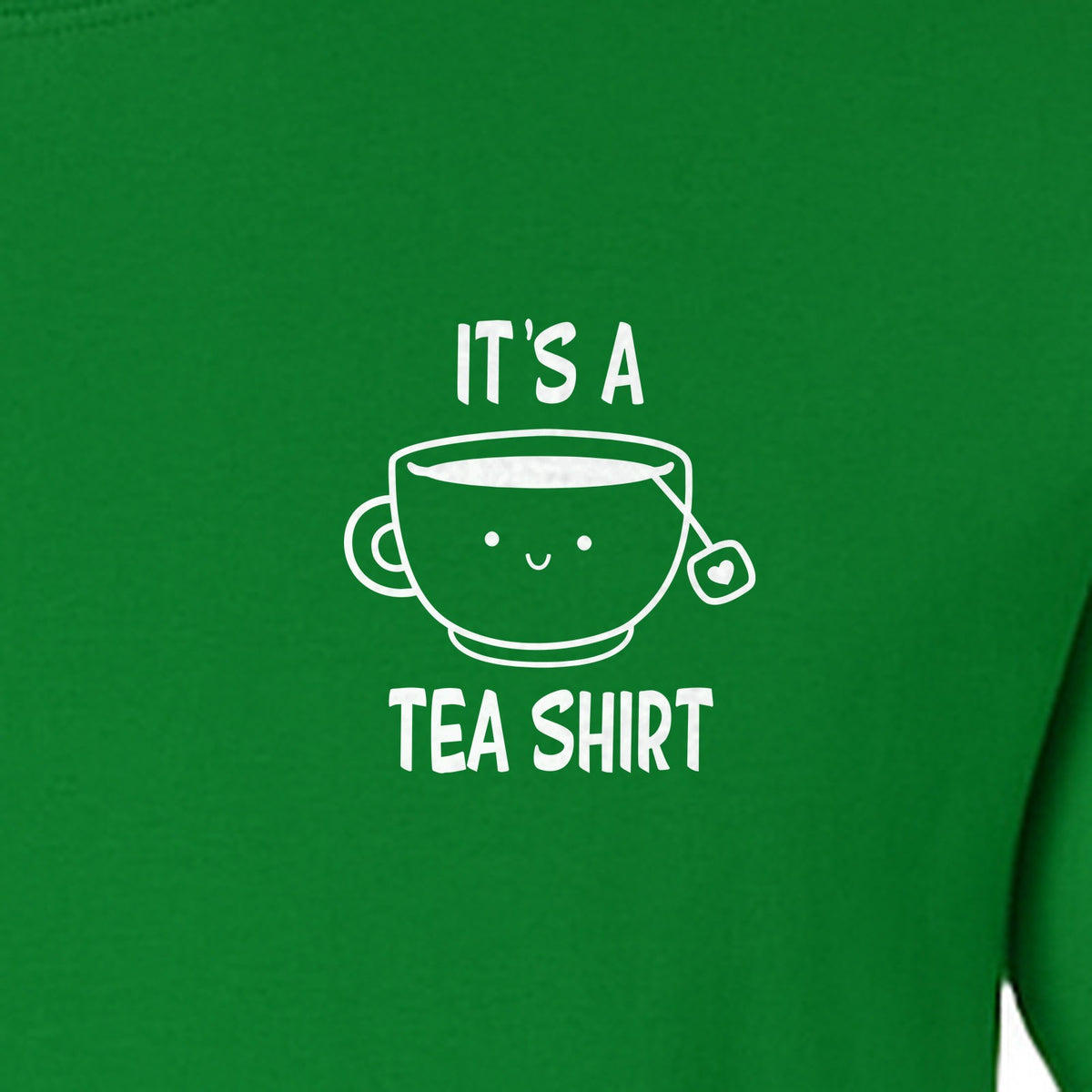 Teacup Pocket T-Shirt, Funny Pun Graphic for Herbal Tea Fans and Drink Lovers