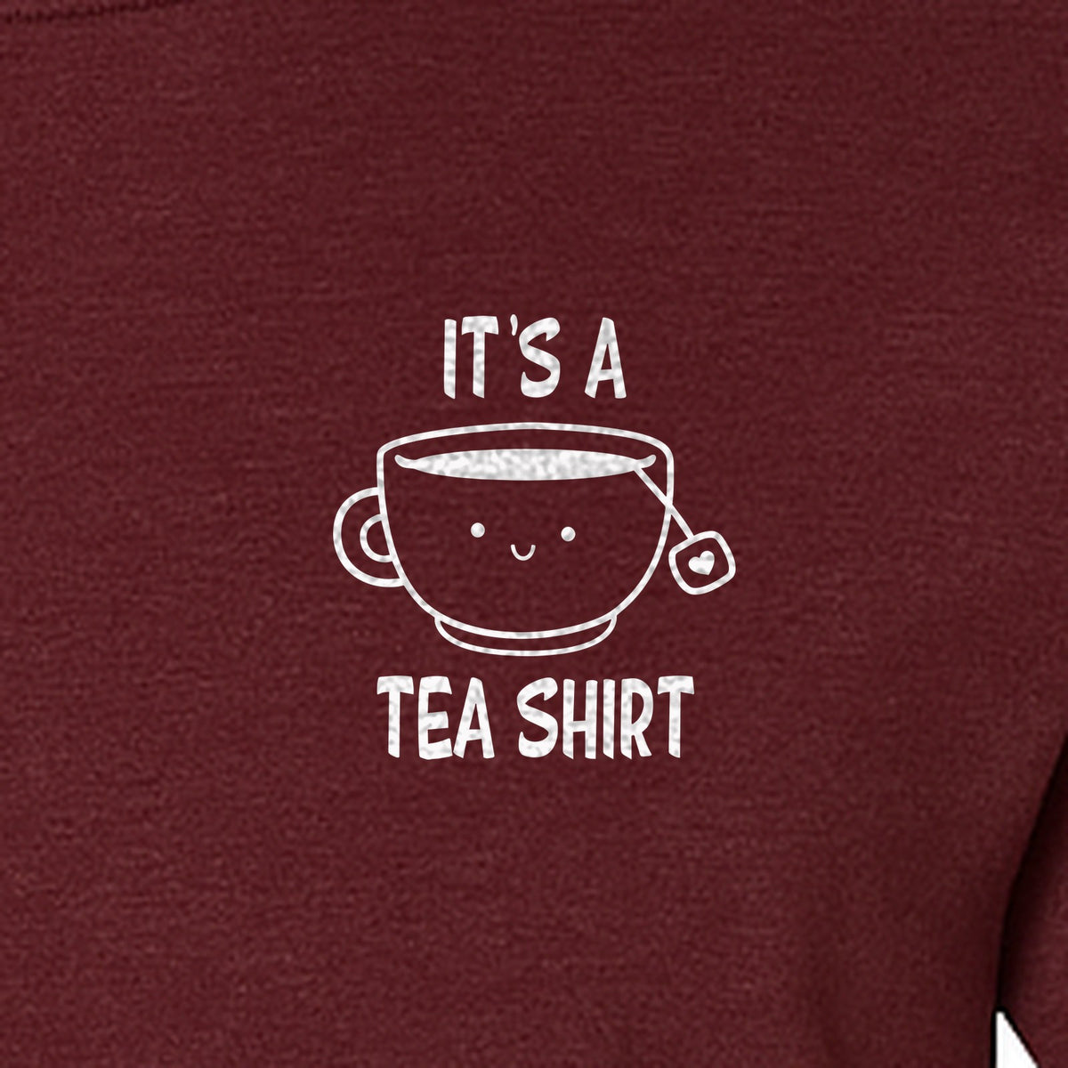Teacup Pocket T-Shirt, Funny Pun Graphic for Herbal Tea Fans and Drink Lovers