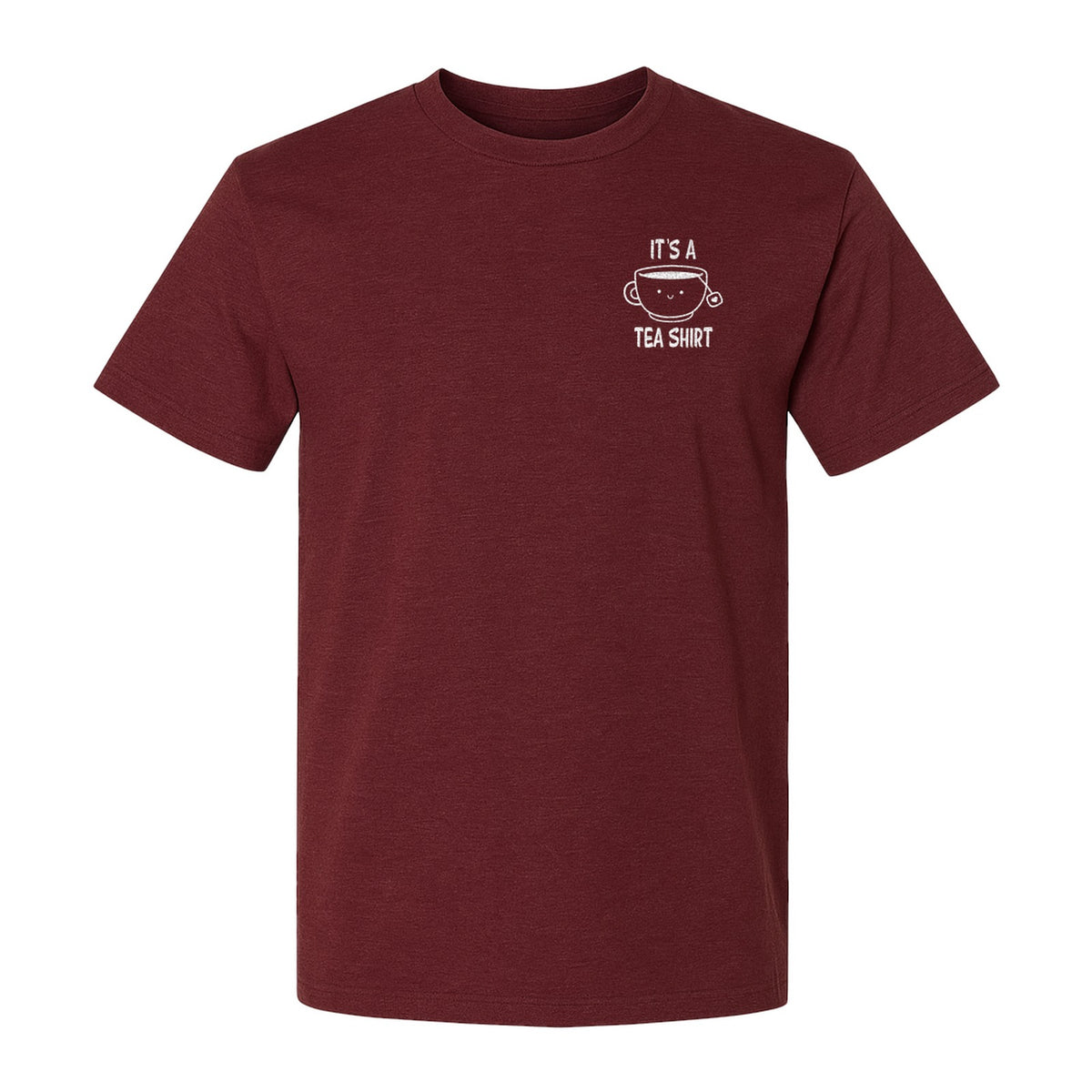 Teacup Pocket T-Shirt, Funny Pun Graphic for Herbal Tea Fans and Drink Lovers