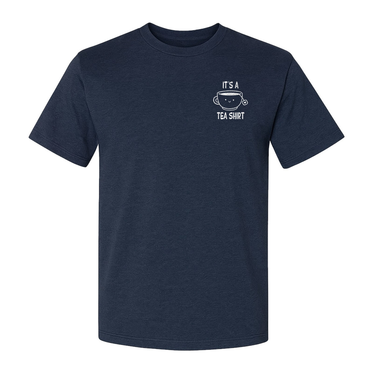 Teacup Pocket T-Shirt, Funny Pun Graphic for Herbal Tea Fans and Drink Lovers