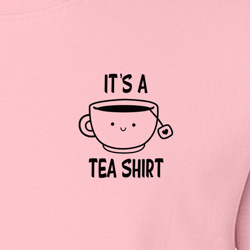 Teacup Pocket T-Shirt, Funny Pun Graphic for Herbal Tea Fans and Drink Lovers