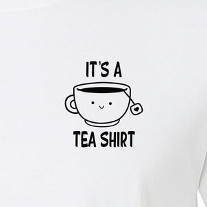 Teacup Pocket T-Shirt, Funny Pun Graphic for Herbal Tea Fans and Drink Lovers