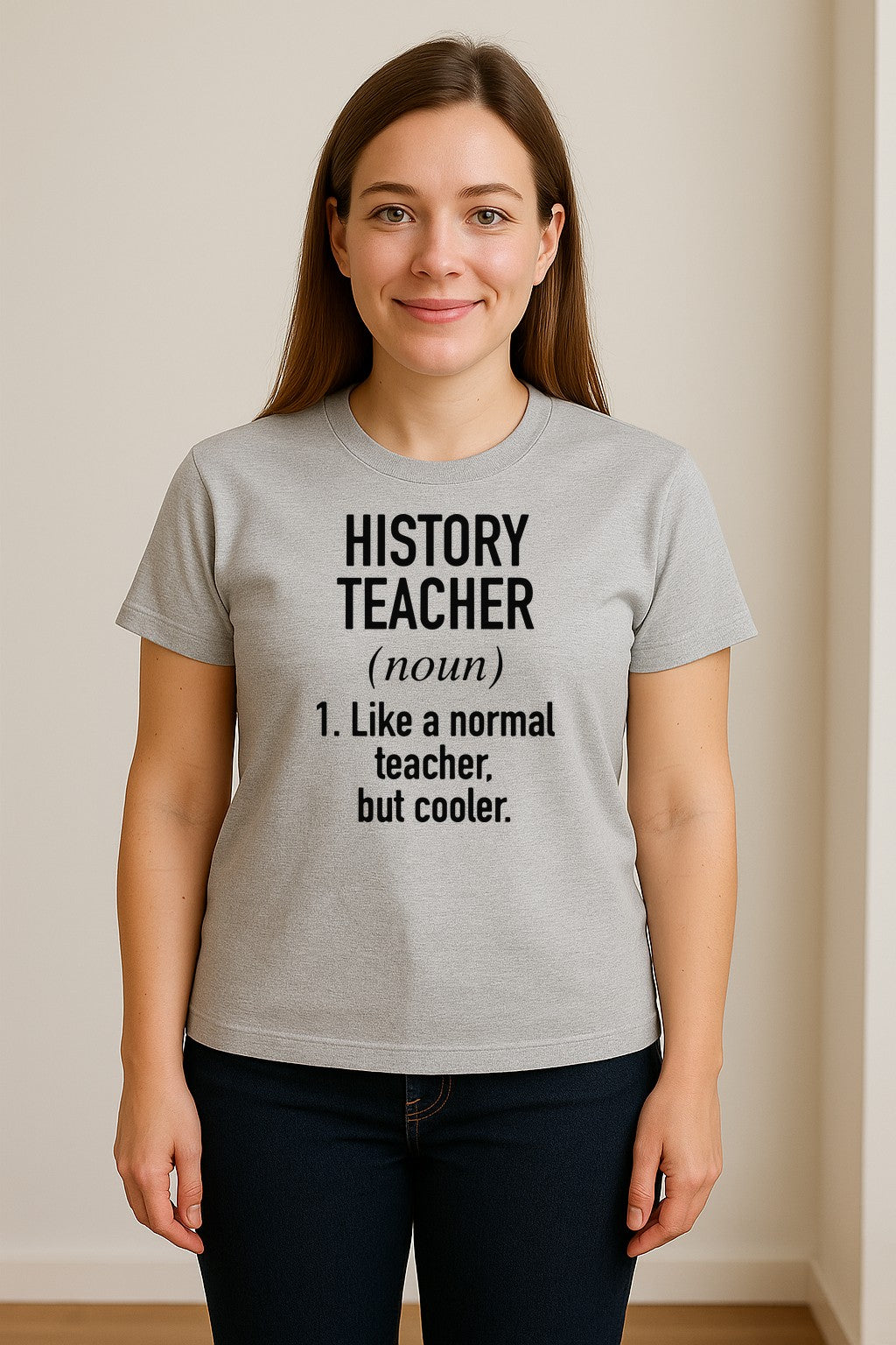 History Teacher T-Shirt, Funny Definition Design for Social Studies Educators and Back to School