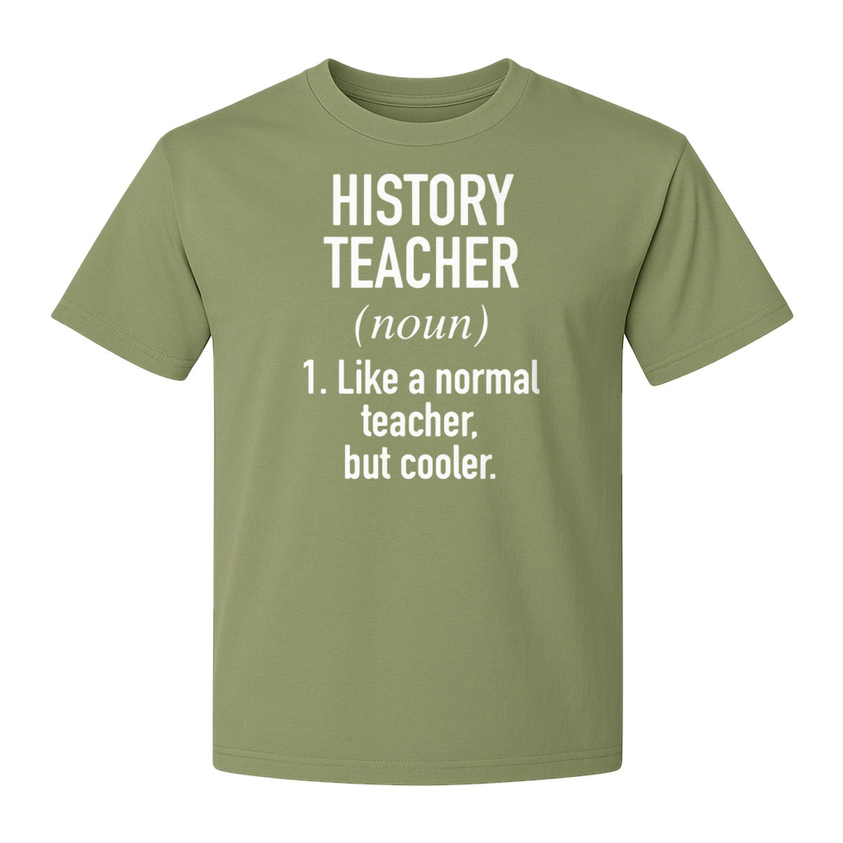 History Teacher T-Shirt, Funny Definition Design for Social Studies Educators and Back to School