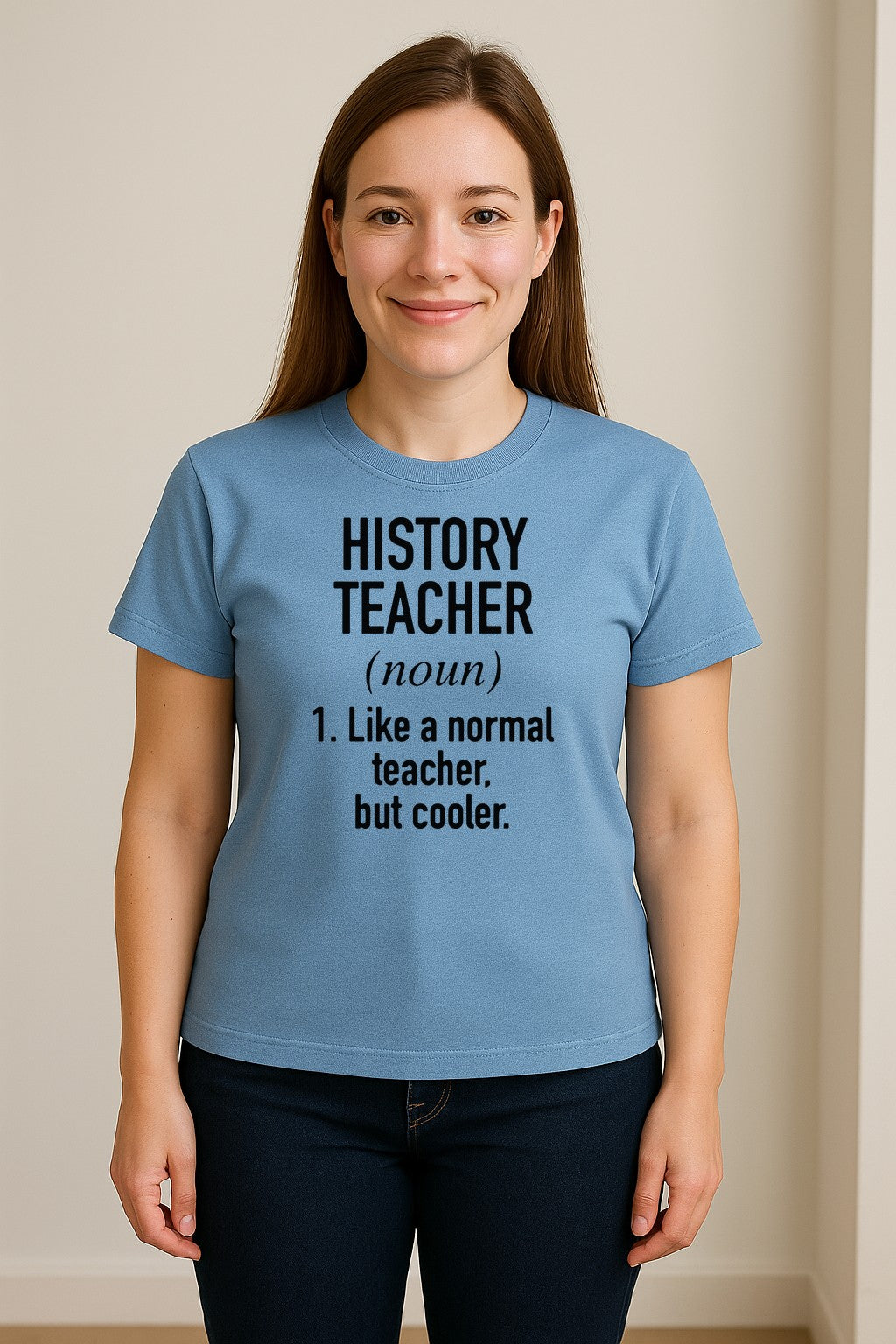 History Teacher T-Shirt, Funny Definition Design for Social Studies Educators and Back to School