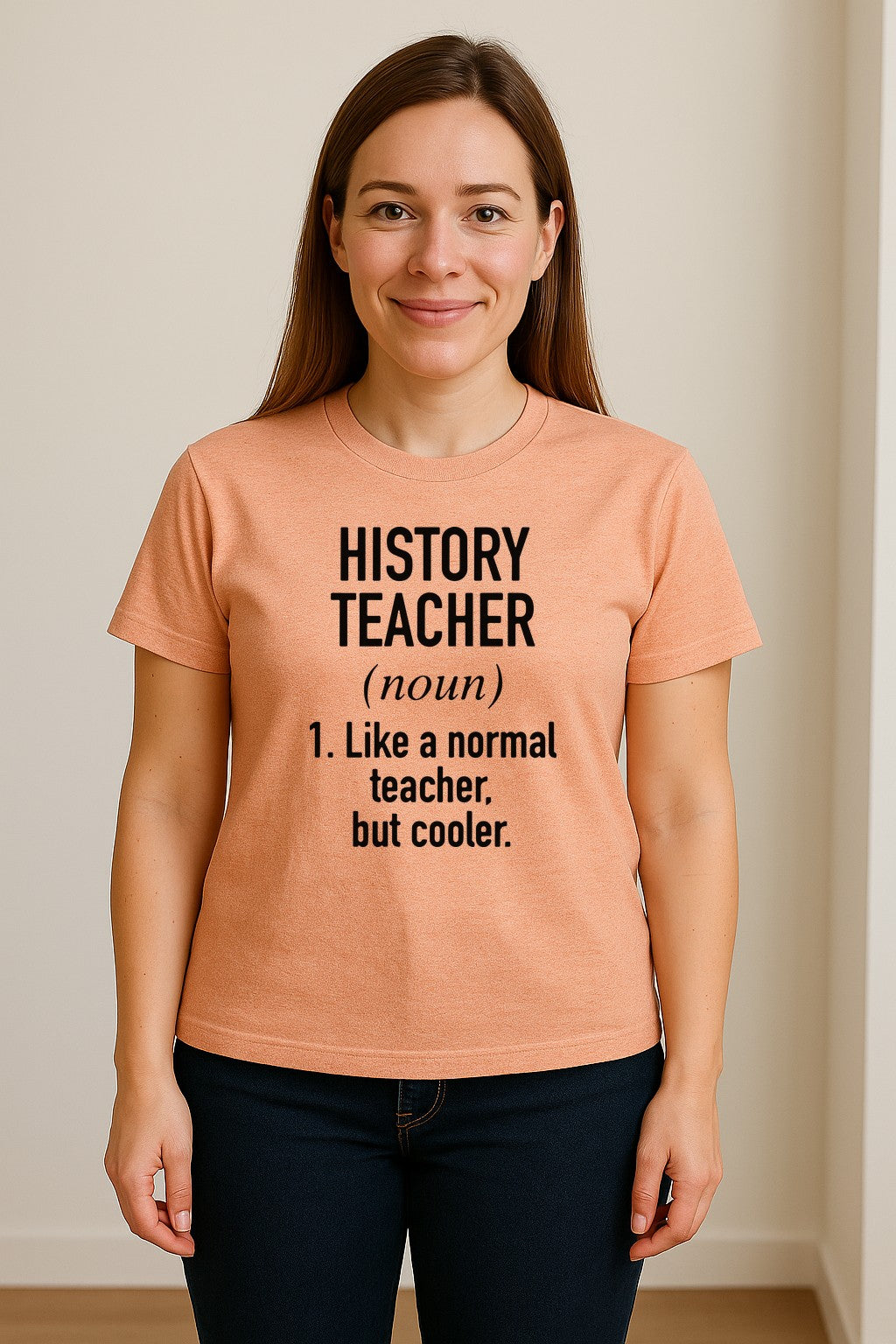 History Teacher T-Shirt, Funny Definition Design for Social Studies Educators and Back to School