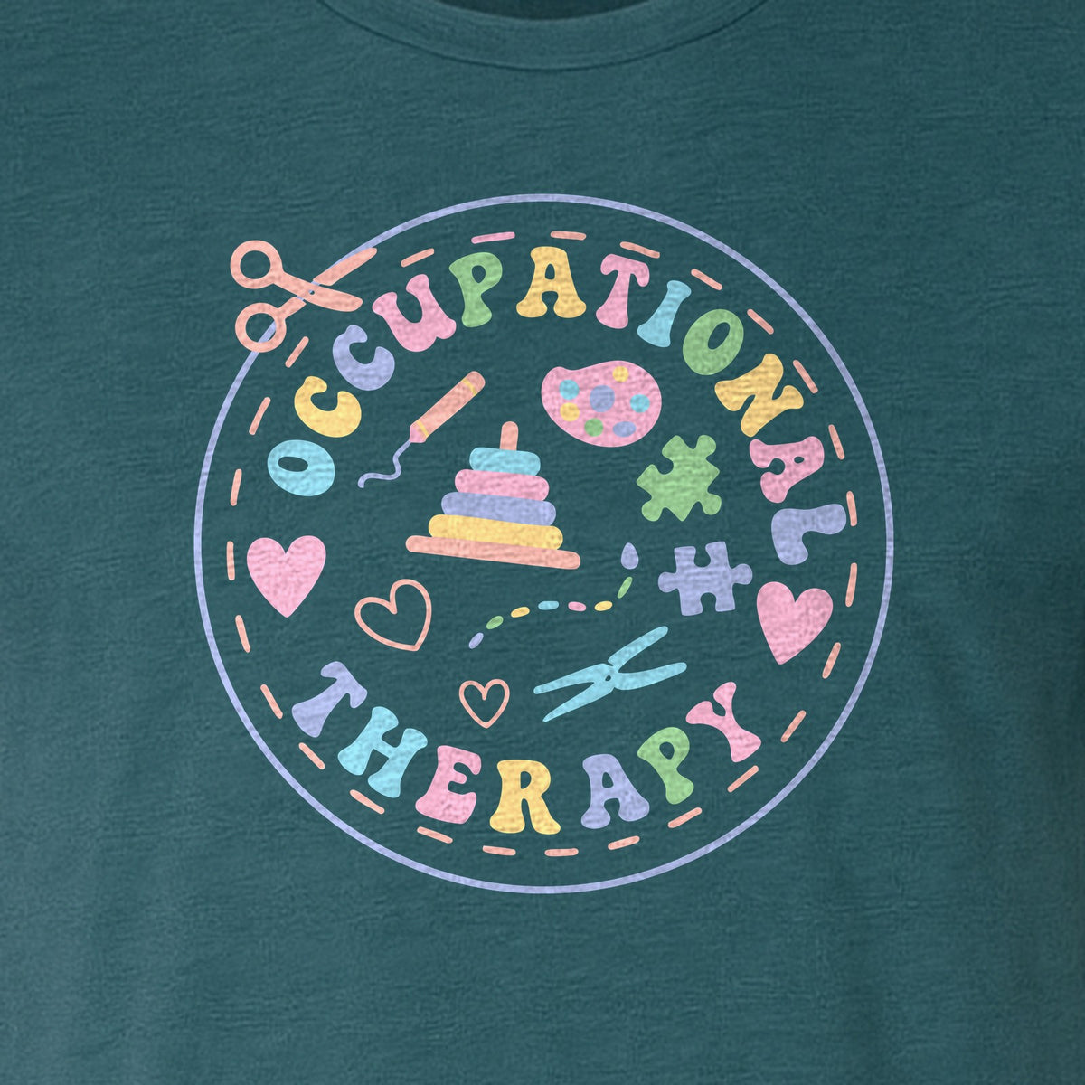 Occupational Therapy T-Shirt, Pediatric OT and COTA Assistant Gift Design