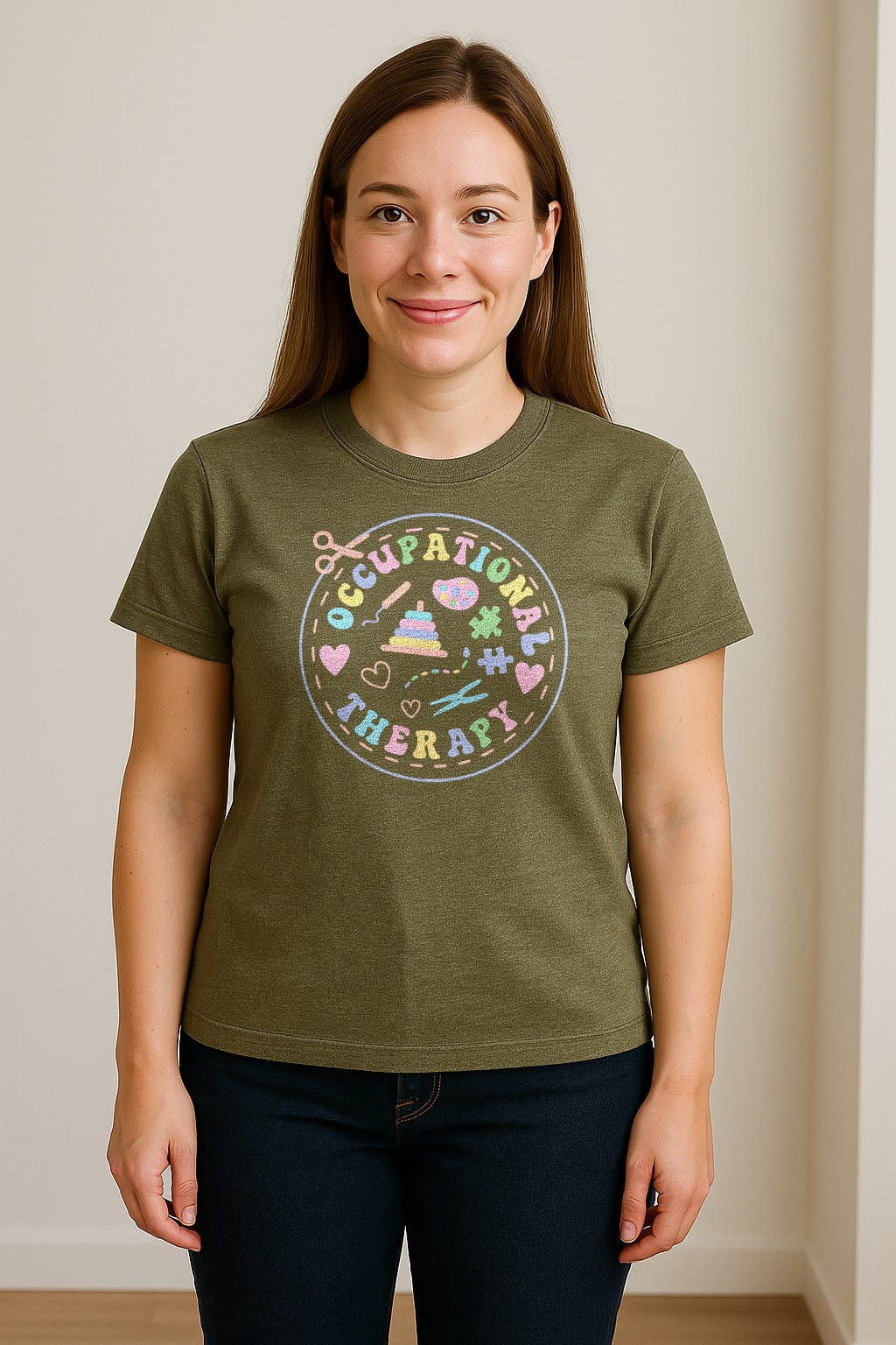 Occupational Therapy T-Shirt, Pediatric OT and COTA Assistant Gift Design