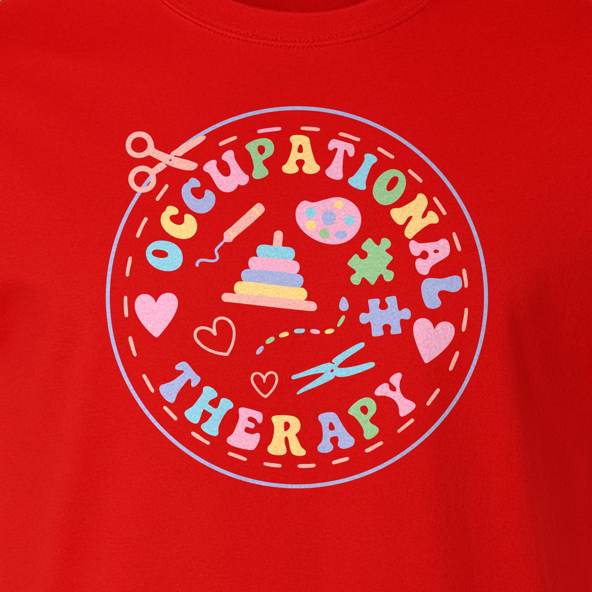 Occupational Therapy T-Shirt, Pediatric OT and COTA Assistant Gift Design