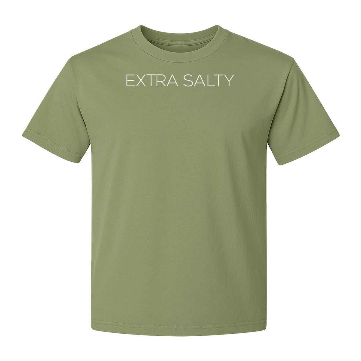 Extra Salty T-Shirt, Witty Text Design for Beach Trips, Coastal Getaways and Summer Vacations