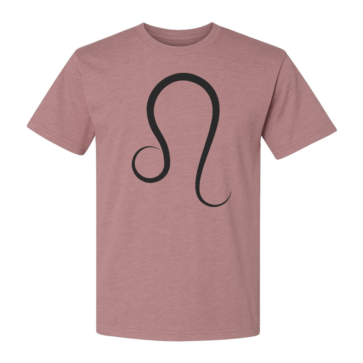 Leo Zodiac Symbol T-Shirt, Minimalist Astrology Graphic Tee for August Birthdays