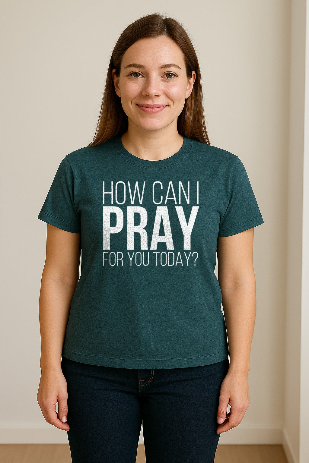 How Can I Pray For You Today Christian T-Shirt, Faith Design for Church and Ministry Teams