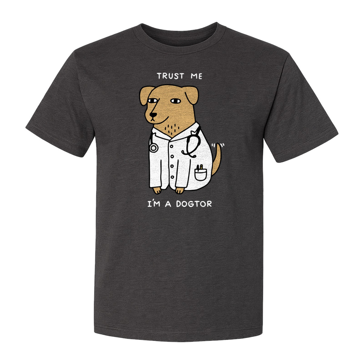 Veterinarian T-Shirt, Trust Me I'm a Dogtor Funny Dog Doctor Graphic