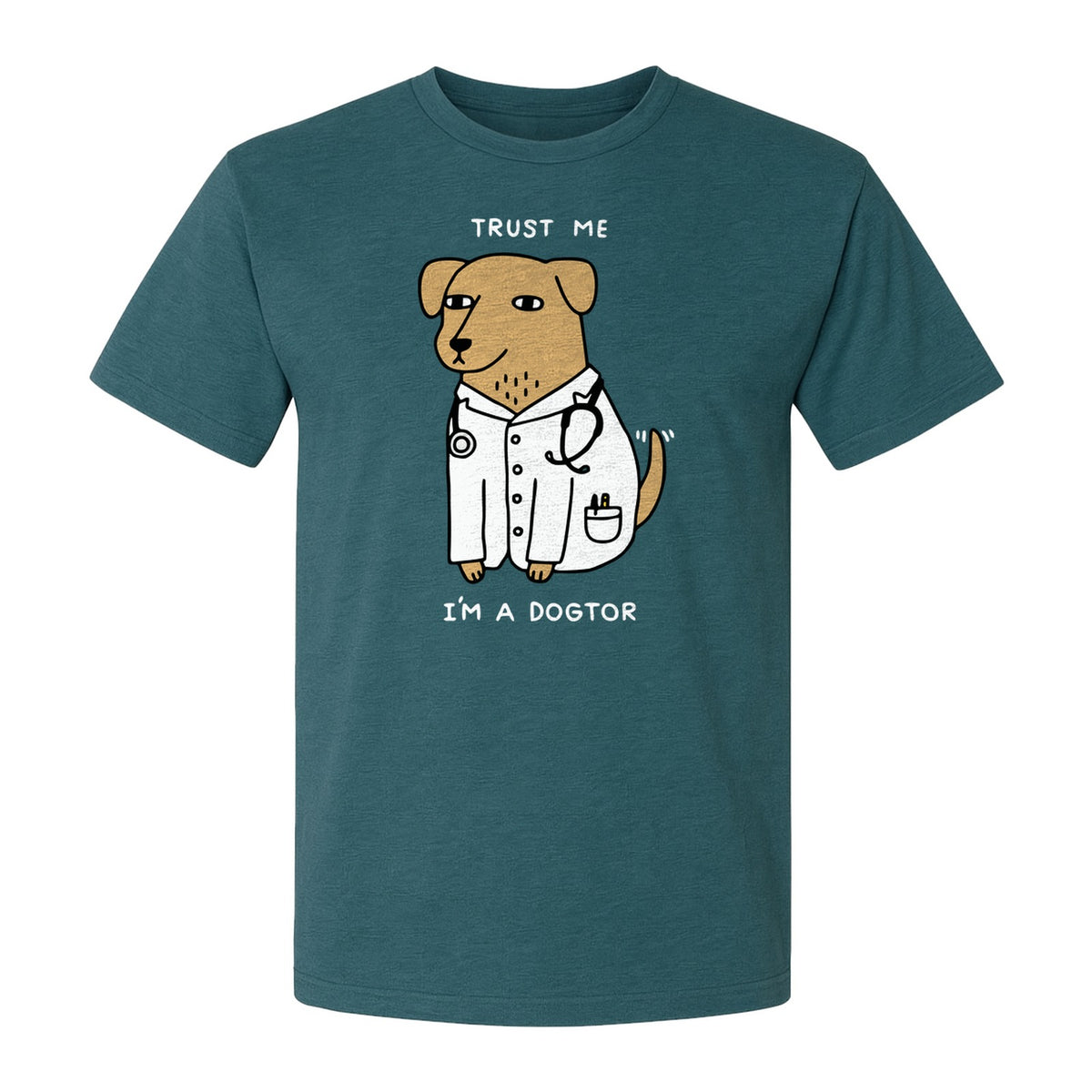Veterinarian T-Shirt, Trust Me I'm a Dogtor Funny Dog Doctor Graphic