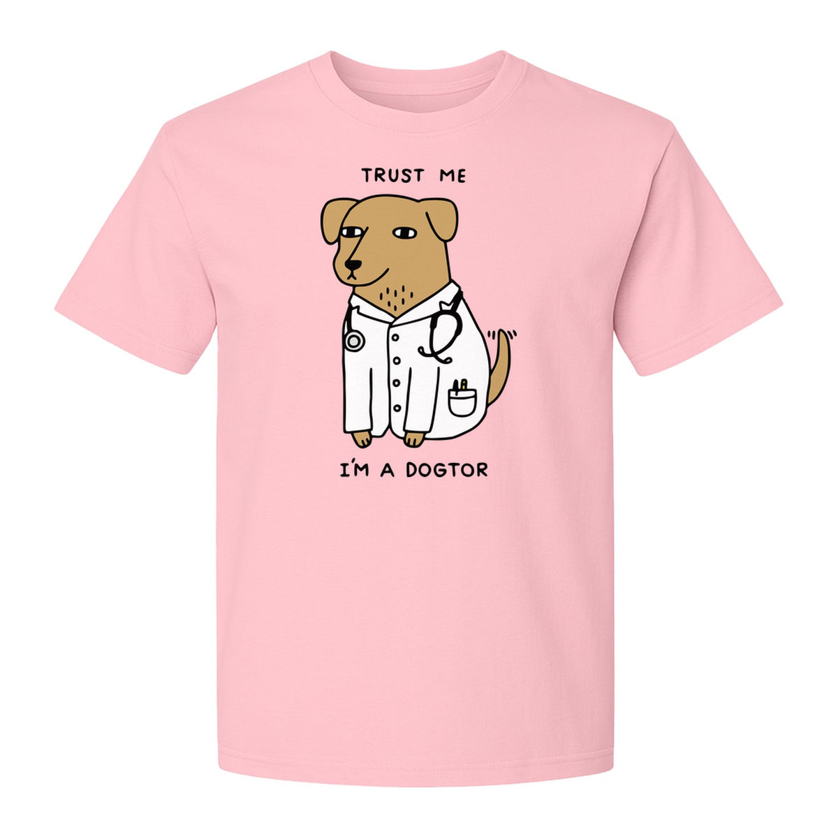Veterinarian T-Shirt, Trust Me I'm a Dogtor Funny Dog Doctor Graphic