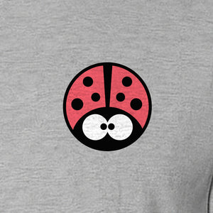 Ladybug T-Shirt, Cute Small Pocket Bug Graphic Tee for Animal Lovers, Gardeners and Plant Fans