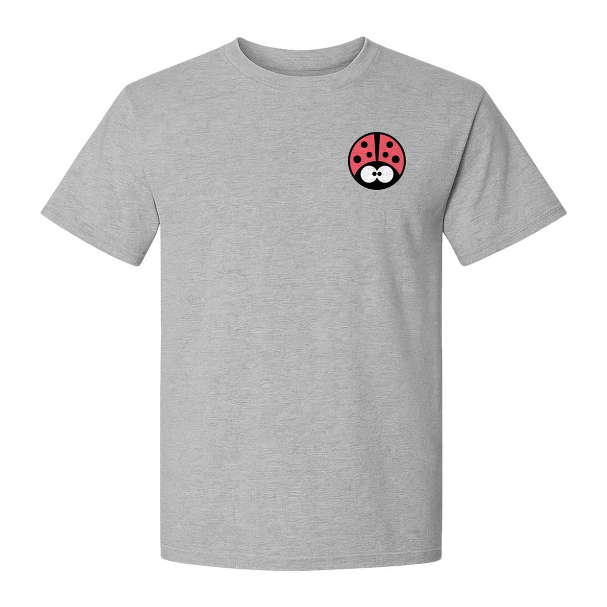 Ladybug T-Shirt, Cute Small Pocket Bug Graphic Tee for Animal Lovers, Gardeners and Plant Fans
