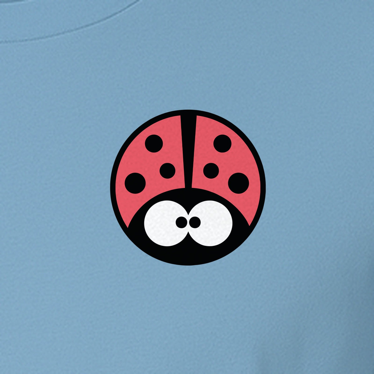 Ladybug T-Shirt, Cute Small Pocket Bug Graphic Tee for Animal Lovers, Gardeners and Plant Fans
