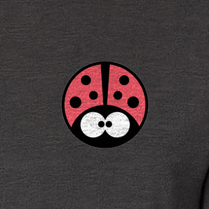 Ladybug T-Shirt, Cute Small Pocket Bug Graphic Tee for Animal Lovers, Gardeners and Plant Fans