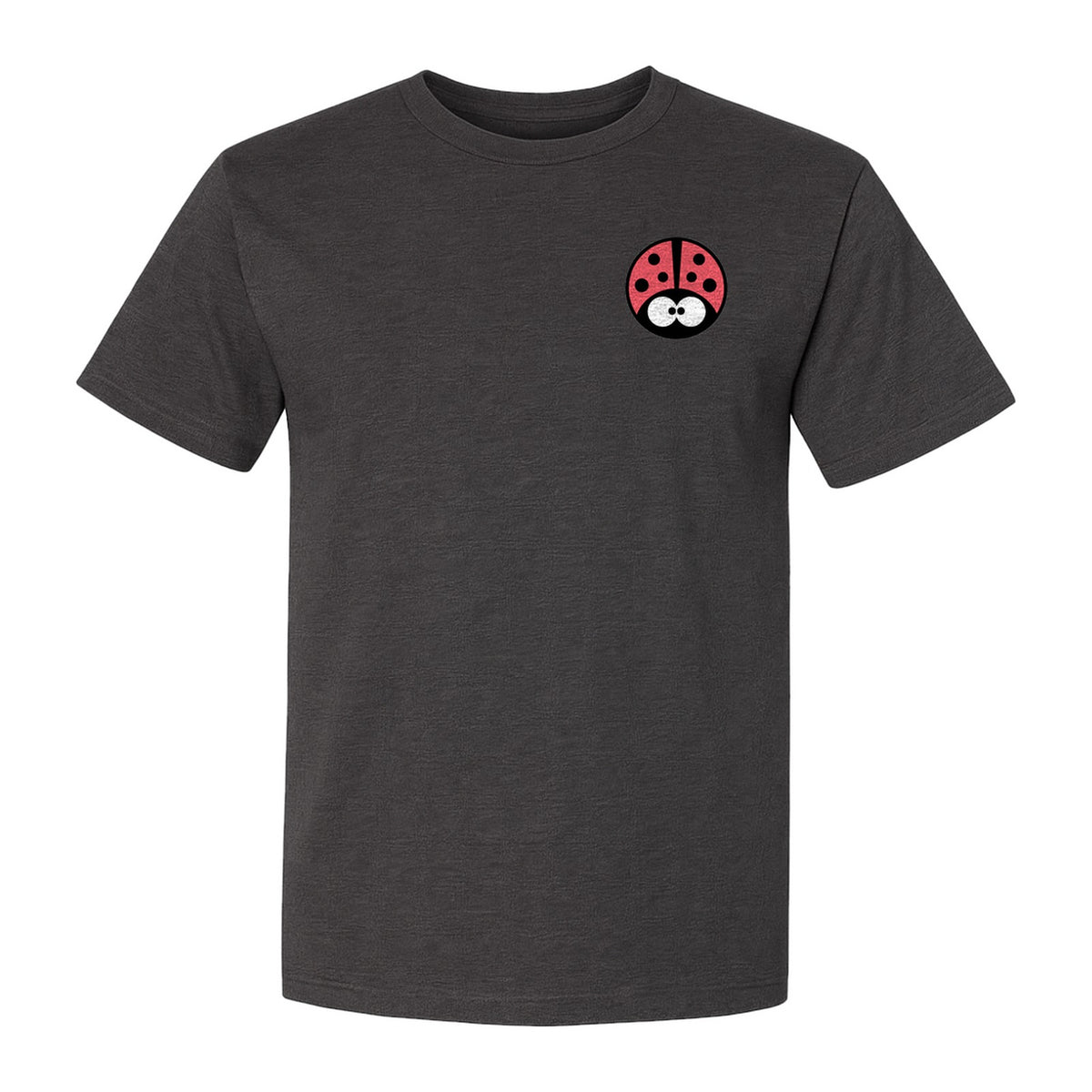 Ladybug T-Shirt, Cute Small Pocket Bug Graphic Tee for Animal Lovers, Gardeners and Plant Fans