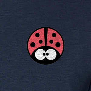 Ladybug T-Shirt, Cute Small Pocket Bug Graphic Tee for Animal Lovers, Gardeners and Plant Fans