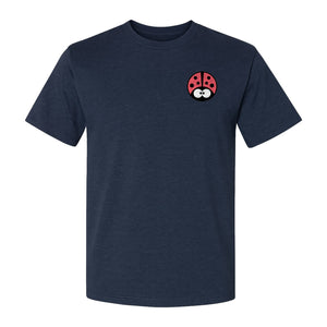 Ladybug T-Shirt, Cute Small Pocket Bug Graphic Tee for Animal Lovers, Gardeners and Plant Fans