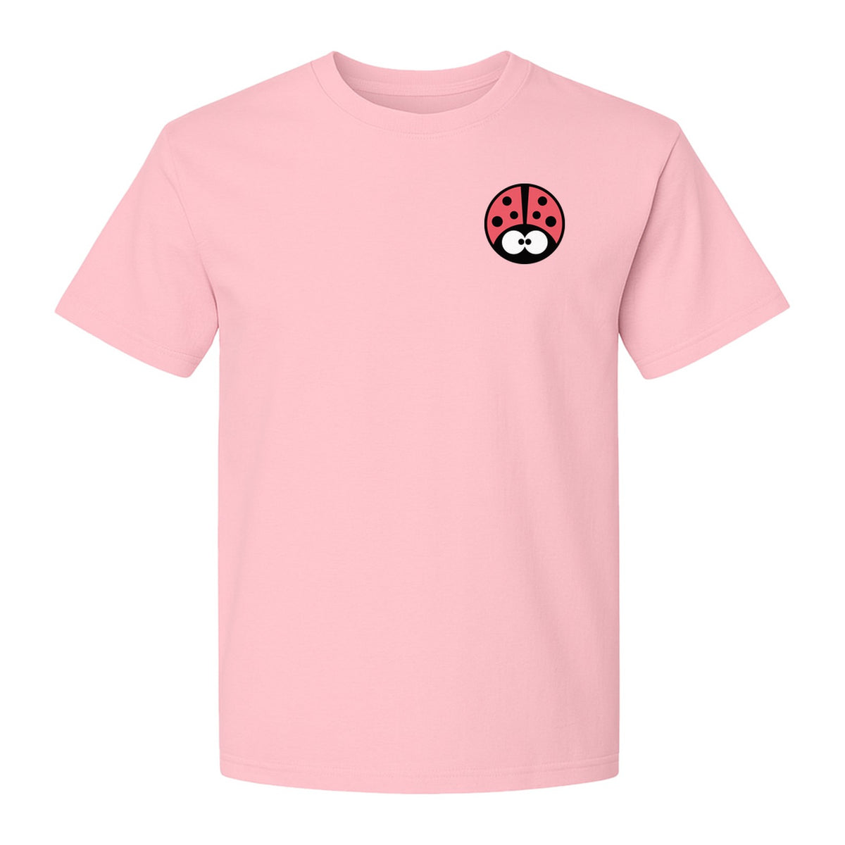 Ladybug T-Shirt, Cute Small Pocket Bug Graphic Tee for Animal Lovers, Gardeners and Plant Fans