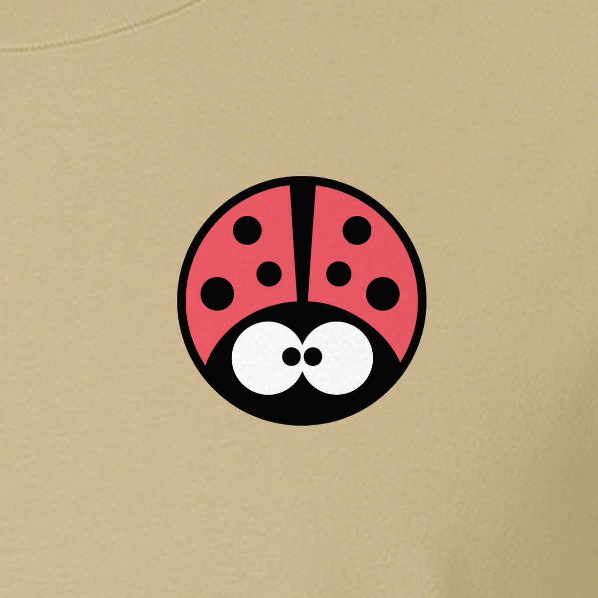 Ladybug T-Shirt, Cute Small Pocket Bug Graphic Tee for Animal Lovers, Gardeners and Plant Fans