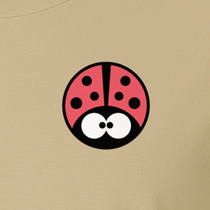 Ladybug T-Shirt, Cute Small Pocket Bug Graphic Tee for Animal Lovers, Gardeners and Plant Fans