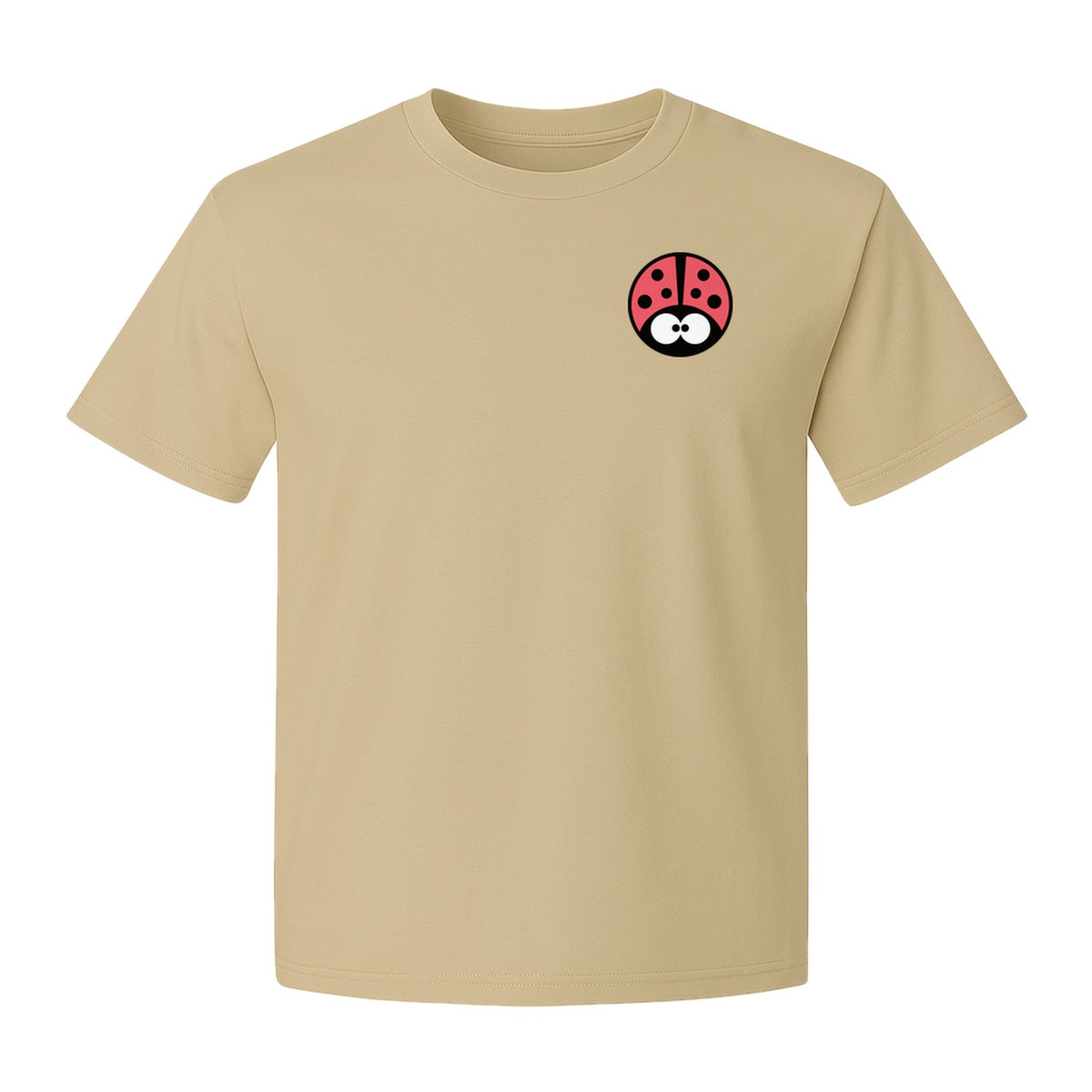 Ladybug T-Shirt, Cute Small Pocket Bug Graphic Tee for Animal Lovers, Gardeners and Plant Fans