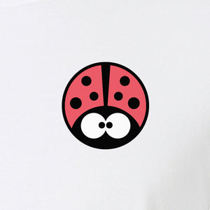 Ladybug T-Shirt, Cute Small Pocket Bug Graphic Tee for Animal Lovers, Gardeners and Plant Fans