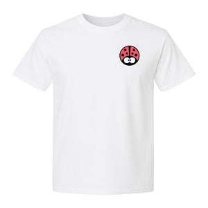 Ladybug T-Shirt, Cute Small Pocket Bug Graphic Tee for Animal Lovers, Gardeners and Plant Fans