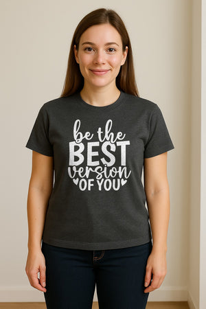 Inspirational T-Shirt, Positive Self Improvement Quote Design for Graduation and Motivation