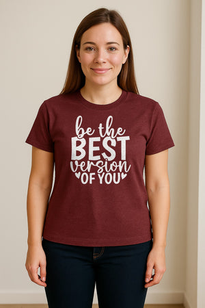 Inspirational T-Shirt, Positive Self Improvement Quote Design for Graduation and Motivation
